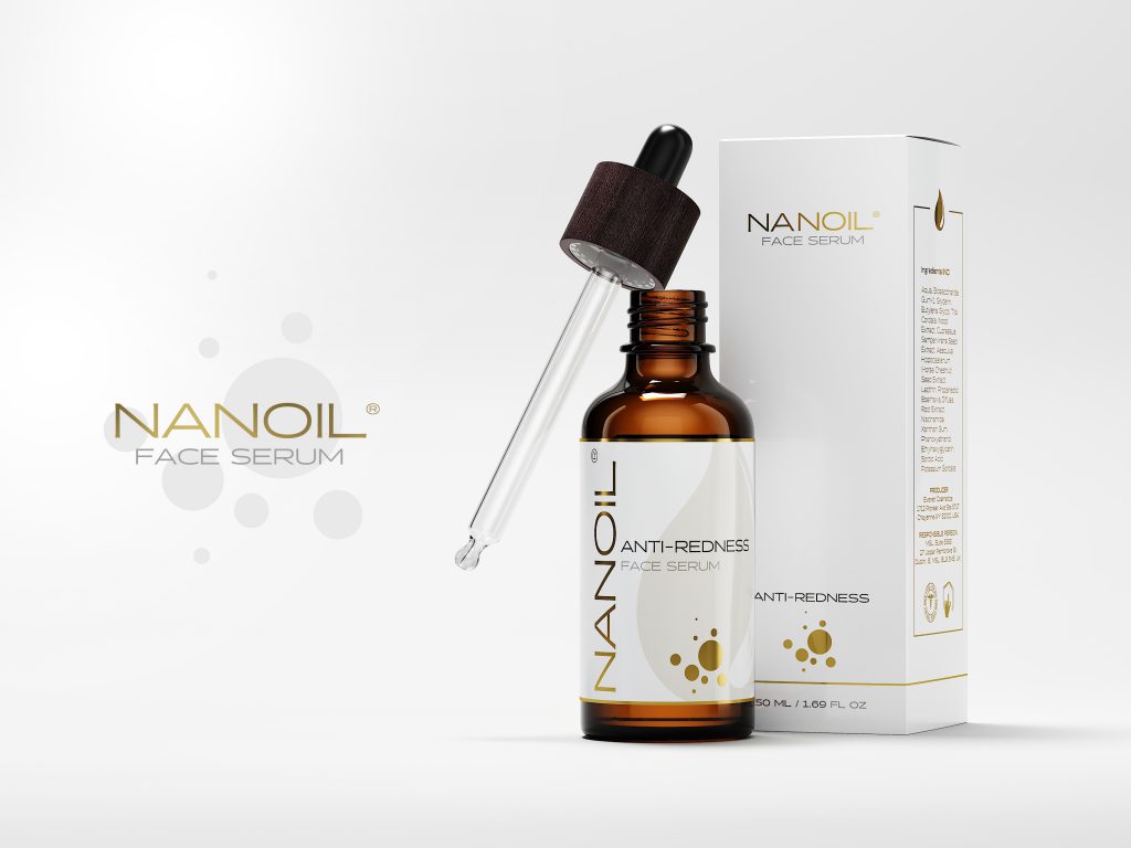 Nanoil top serum for redness