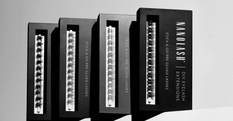 nanolash pre glued false eyelashes