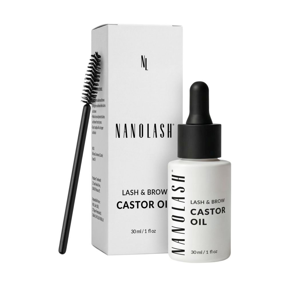 castor oil for eyebrows nanolash