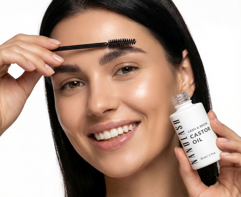 nanolash castor oil for eyebrows